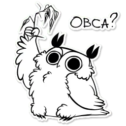 Boggart Owl sticker 2
