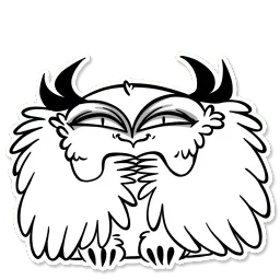 Boggart Owl sticker 11