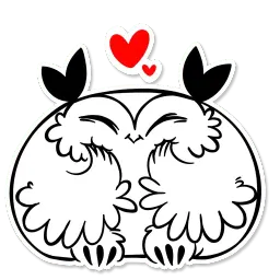 Boggart Owl sticker 6