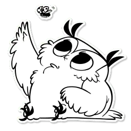 Boggart Owl sticker 8