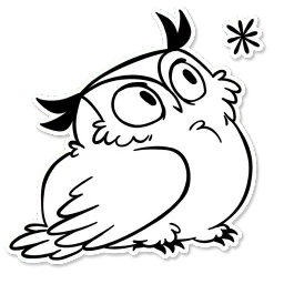 Boggart Owl sticker 9