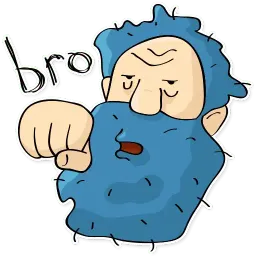 Бомжик Сенька sticker 2