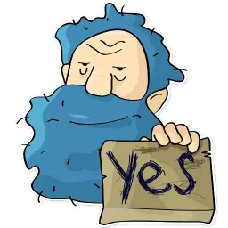 Бомжик Сенька sticker 11