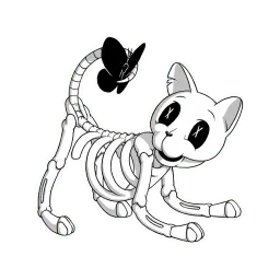 Bonycat sticker 3