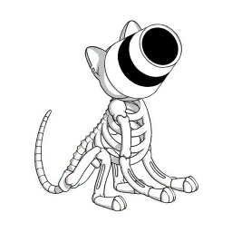 Bonycat sticker 4