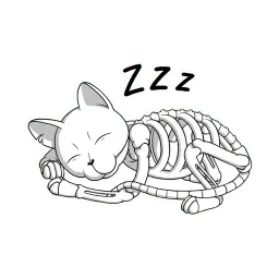 Bonycat sticker 7