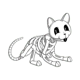 Bonycat sticker 8