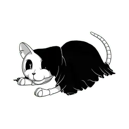 Bonycat sticker 9