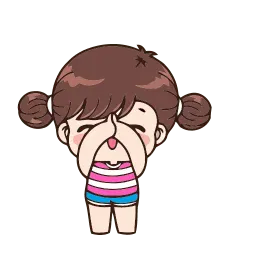 Милая девочка Telegram sticker pack