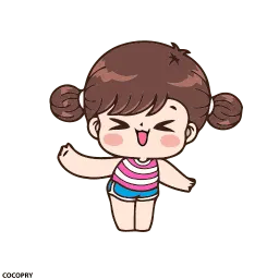 Милая девочка sticker 3