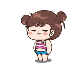 Милая девочка sticker 5