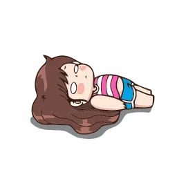 Милая девочка sticker 8