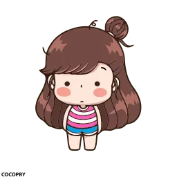 Милая девочка sticker 9