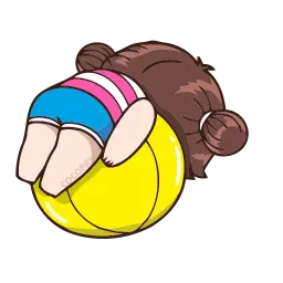 Милая девочка sticker 10