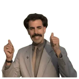 Борат Telegram sticker pack