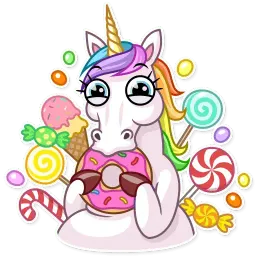 Unicorn sticker 8