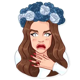 Lana Del Rey sticker 4