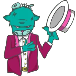 Прыгающие коты sticker 2