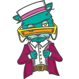 Прыгающие коты sticker 12