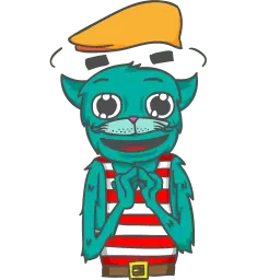 Прыгающие коты sticker 3
