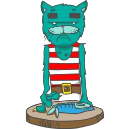 Прыгающие коты sticker 5