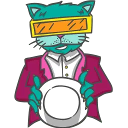 Прыгающие коты sticker 6