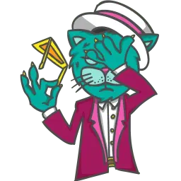 Прыгающие коты sticker 7