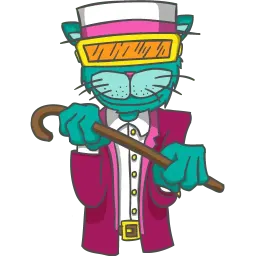 Прыгающие коты sticker 9
