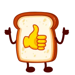 Тост sticker 3