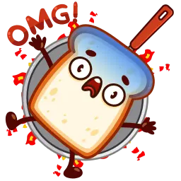 Тост sticker 4