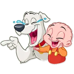 Брайан и Стьюи Telegram sticker pack