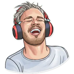 PewDiePie Telegram sticker pack