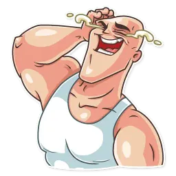 Go Baldly Telegram sticker pack