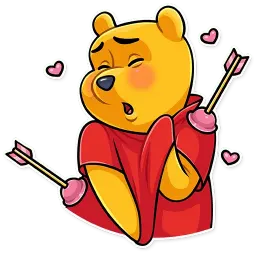 Winnie the Pooh sticker 2