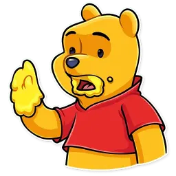 Winnie the Pooh sticker 3