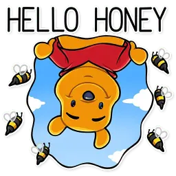 Winnie the Pooh sticker 5