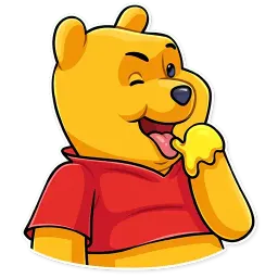Winnie the Pooh sticker 6