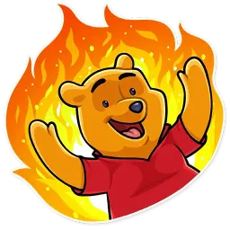 Winnie the Pooh sticker 10