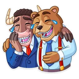 Bull & Bear Telegram sticker pack