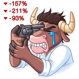 Bull & Bear sticker 12
