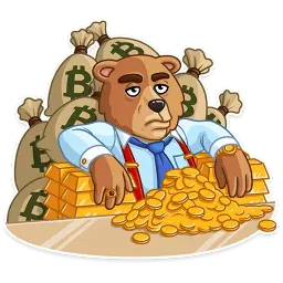 Bull & Bear sticker 6