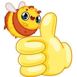 Шмель sticker 3