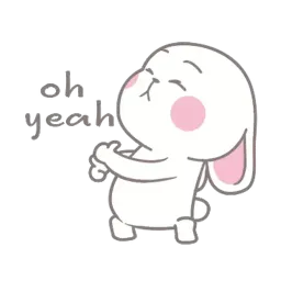 Зайчик sticker 8