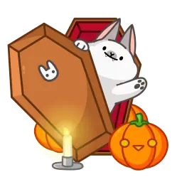 Зайчик-вампир sticker 4