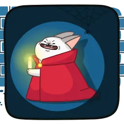 Зайчик-вампир sticker 10