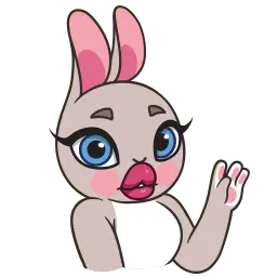 Зайчиха sticker 5