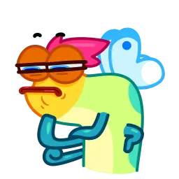 Бабочка sticker 12