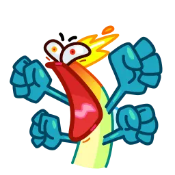 Бабочка sticker 8