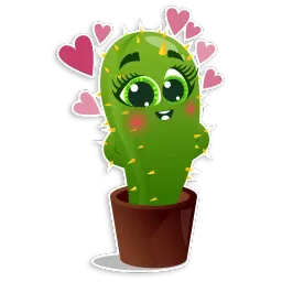 Кактус Зим Telegram sticker pack