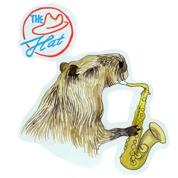 Between the CapyBars sticker 5